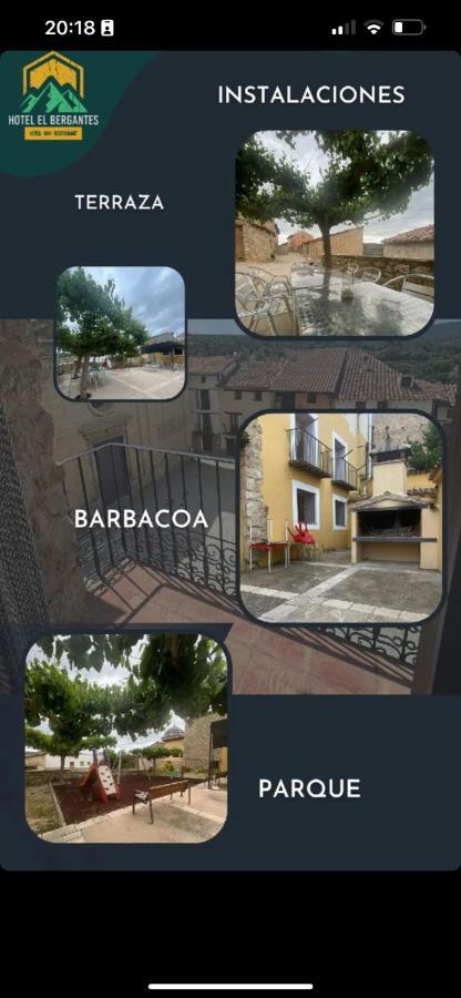 Hotel El Bergantes Zorita del Maestrazgo Экстерьер фото